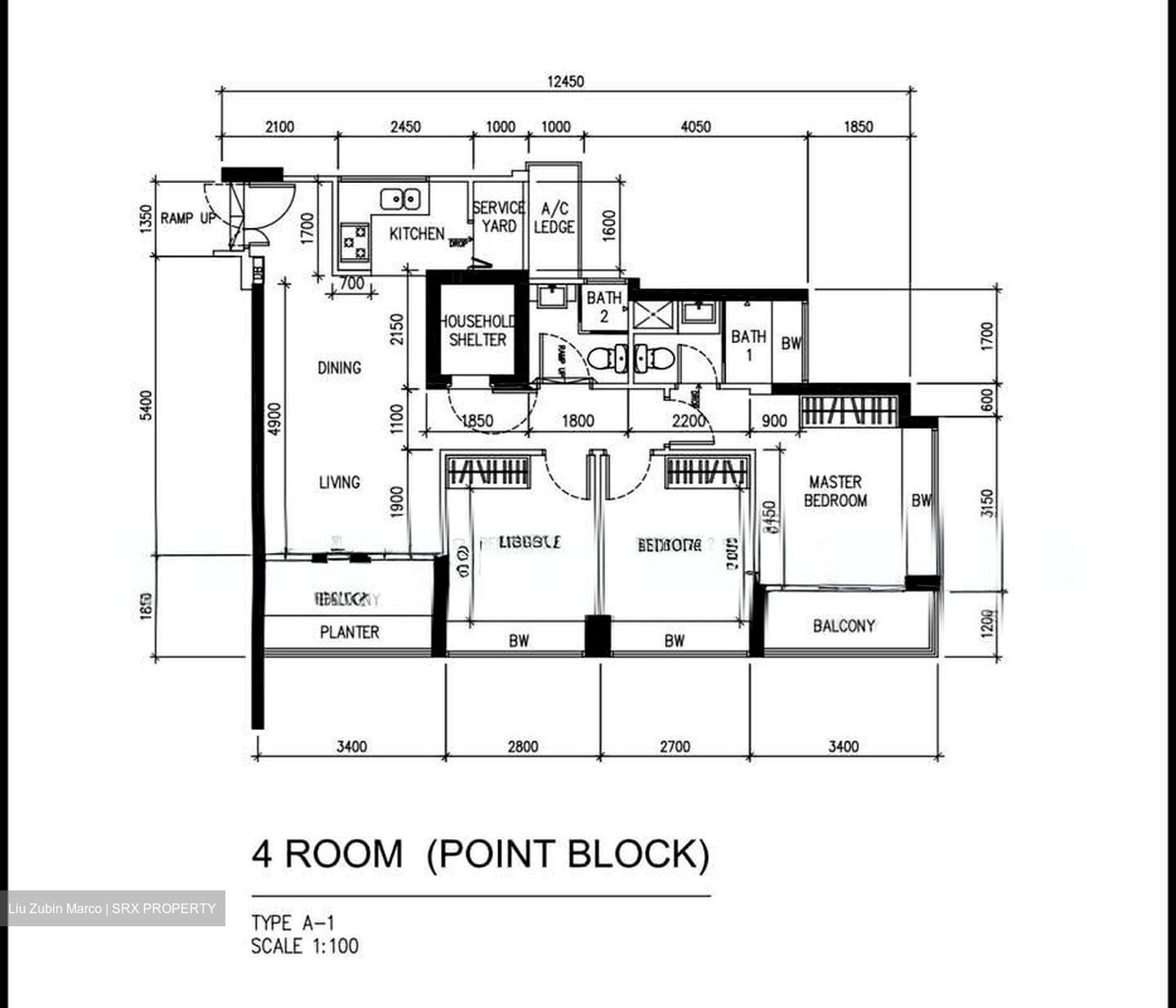 Blk 588C Park Central @ Amk (Ang Mo Kio), HDB 4 Rooms #591323971